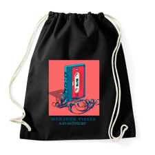 PRINTFASHION 80S - Sportzsák, Tornazsák - Fekete tornazsák