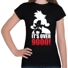 PRINTFASHION 9000-es szint felett! - Női póló - Fekete