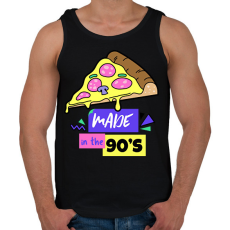 PRINTFASHION 90-es évek - Férfi atléta - Fekete