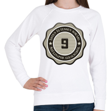 PRINTFASHION 9 - Női pulóver - Fehér női pulóver, kardigán