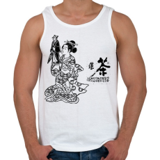 PRINTFASHION A bábjátékos - Férfi atléta - Fehér