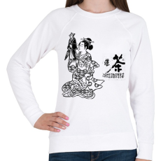 PRINTFASHION A bábjátékos - Női pulóver - Fehér