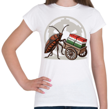 PRINTFASHION A Birodalom szekerét tolom - Női póló - Fehér női póló