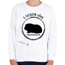 PRINTFASHION A bizalom köre - A tengerimalacom (fekete) - Gyerek pulóver - Fehér gyerek pulóver, kardigán