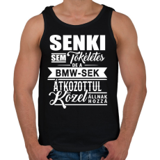 PRINTFASHION A BMW-sek tökéletesek! - Férfi atléta - Fekete
