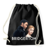 PRINTFASHION A Bridgerton család - Sportzsák, Tornazsák - Fekete