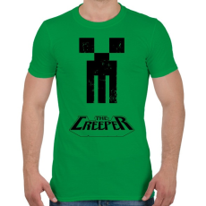 PRINTFASHION A creeper - Férfi póló - Zöld