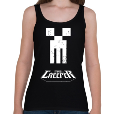 PRINTFASHION A creeper - Női atléta - Fekete