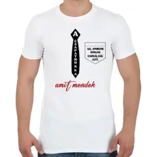 PRINTFASHION A csapatmunka - Férfi póló - Fehér