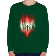 PRINTFASHION A Csata kezdete - Gyerek pulóver - Sötétzöld gyerek pulóver, kardigán