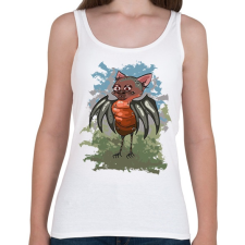 PRINTFASHION A deneféreg - Női atléta - Fehér női trikó