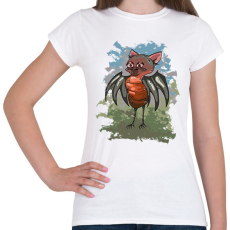 PRINTFASHION A deneféreg - Női póló - Fehér