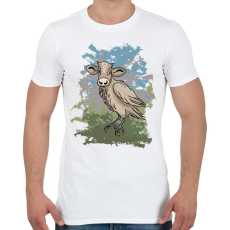 PRINTFASHION A dolmányos borjú - Férfi póló - Fehér