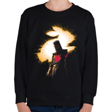 PRINTFASHION A fekete lovag mindig győz - Gyerek pulóver - Fekete