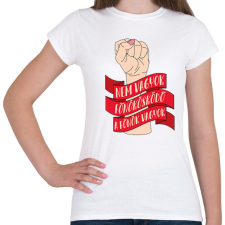 PRINTFASHION A főnök vagyok - Női póló - Fehér női póló