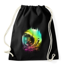PRINTFASHION A galaxis vándora - Sportzsák, Tornazsák - Fekete tornazsák