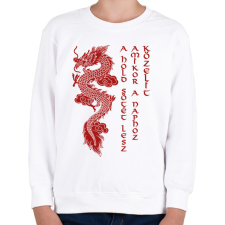 PRINTFASHION A Hold sötét lesz - Gyerek pulóver - Fehér gyerek pulóver, kardigán