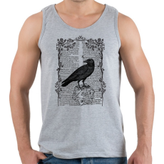 PRINTFASHION A Holló - Férfi atléta - Sport szürke