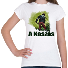 PRINTFASHION a kaszás - Női póló - Fehér női póló