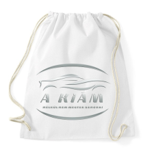 PRINTFASHION A kiám nélkül - Sportzsák, Tornazsák - Fehér tornazsák