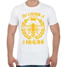 PRINTFASHION A királynő - Női - Férfi póló - Fehér férfi pulóver, kardigán