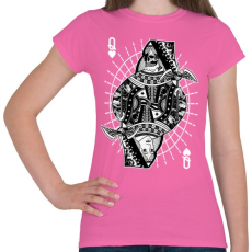 PRINTFASHION A királynő szerelme - Női póló - Rózsaszín