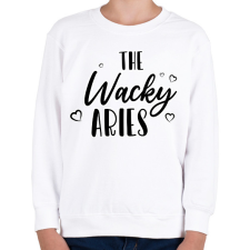 PRINTFASHION A kiszámíthatatlan kos - Gyerek pulóver - Fehér gyerek pulóver, kardigán