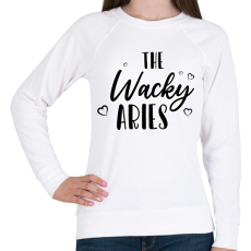 PRINTFASHION A kiszámíthatatlan kos - Női pulóver - Fehér