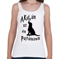 PRINTFASHION A Kutyám az én Patrónusom - Női atléta - Fehér
