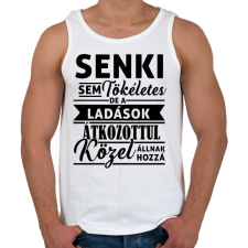 PRINTFASHION A Ladások tökéletesek - Férfi atléta - Fehér atléta, trikó