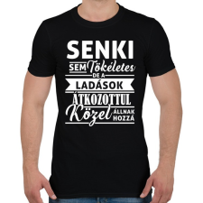 PRINTFASHION A Ladások tökéletesek - Férfi póló - Fekete férfi póló