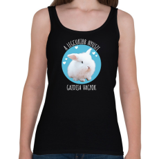 PRINTFASHION A legcukibb nyuszi gazdija - Női atléta - Fekete