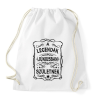 PRINTFASHION A legendák júniusban születnek - Sportzsák, Tornazsák - Fehér