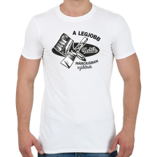 PRINTFASHION A legjobb festők - Hónappal - Férfi póló - Fehér férfi póló