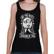 PRINTFASHION A legjobb formád - női - Női atléta - Fekete