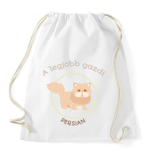 PRINTFASHION A legjobb gazdi - Persian - Sportzsák, Tornazsák - Fehér tornazsák