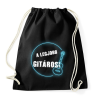 PRINTFASHION A legjobb gitáros - Sportzsák, Tornazsák - Fekete
