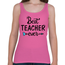 PRINTFASHION A legjobb tanár - Női atléta - Rózsaszín női trikó