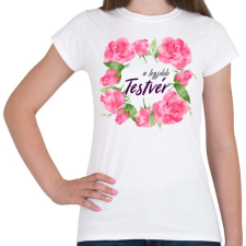 PRINTFASHION A legjobb testvér - Női póló - Fehér női póló