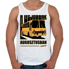 PRINTFASHION A Legjobbak - Férfi atléta - Fehér