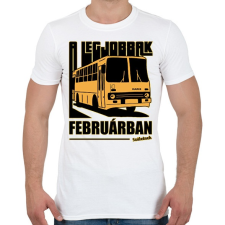 PRINTFASHION A Legjobbak - Férfi póló - Fehér férfi póló