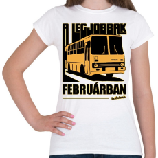 PRINTFASHION A Legjobbak - Női póló - Fehér