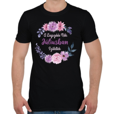 PRINTFASHION A legszebb nők júliusban születtek - Férfi póló - Fekete