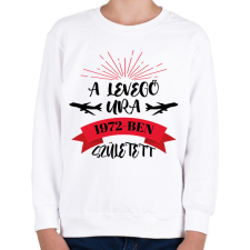 PRINTFASHION A levegő ura - Évszámmal - Gyerek pulóver - Fehér gyerek pulóver, kardigán