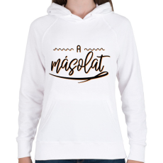 PRINTFASHION A másolat - iker - Női kapucnis pulóver - Fehér