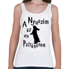 PRINTFASHION A Nyuszim az én Patrónusom - Női atléta - Fehér