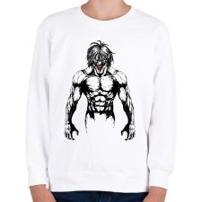 PRINTFASHION A.O.T. - Gyerek pulóver - Fehér gyerek pulóver, kardigán