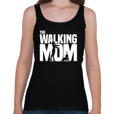 PRINTFASHION A sétáló anya - Női atléta - Fekete