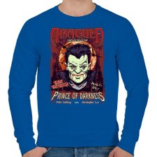 PRINTFASHION A sötétség hercege - Férfi pulóver - Királykék férfi pulóver, kardigán
