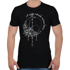 PRINTFASHION A szép nőnek - Férfi póló - Fekete férfi póló